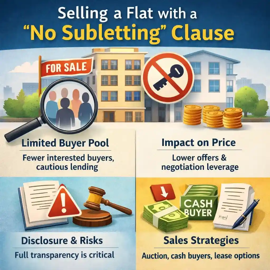 Selling a flat with a no subletting clause