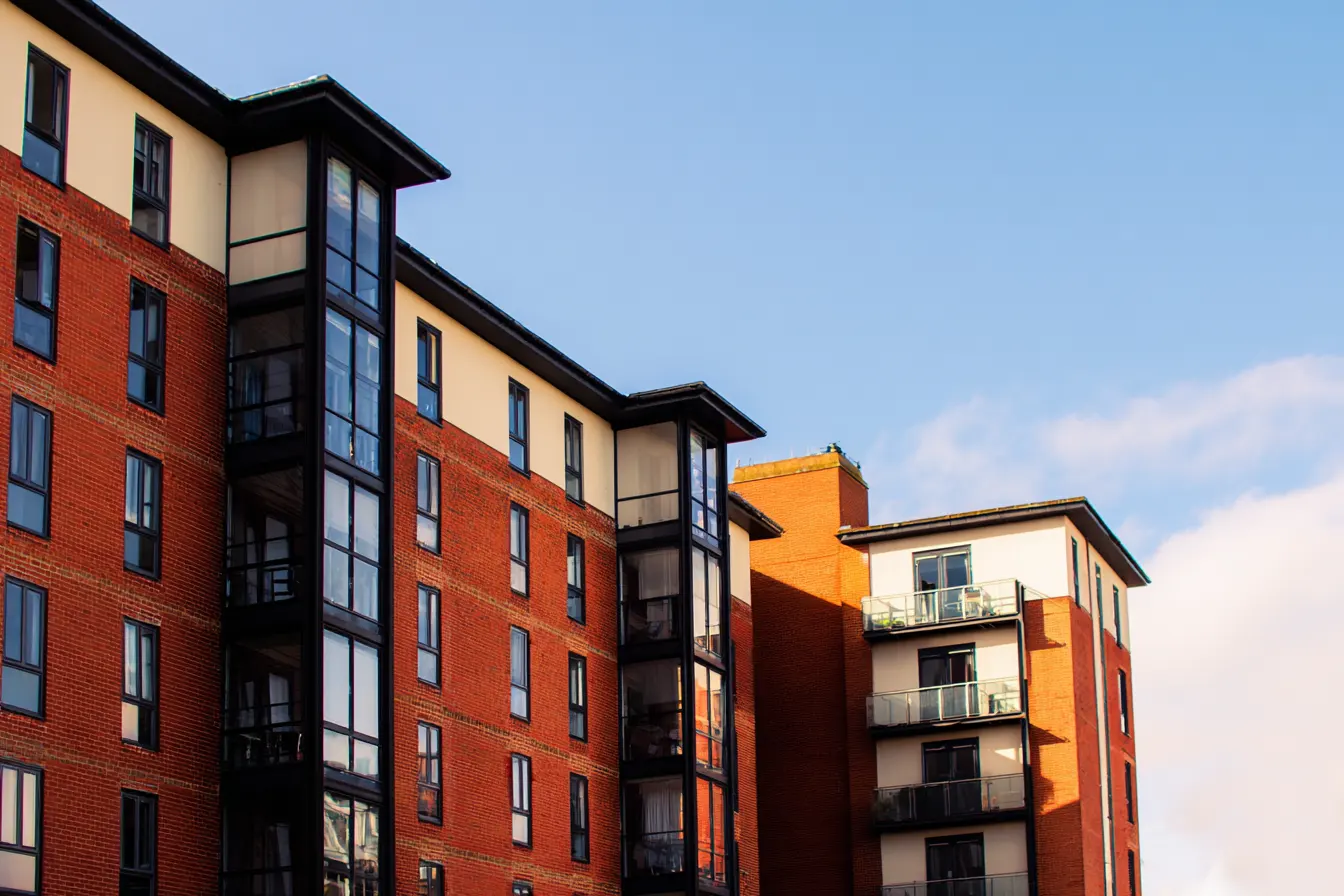 Attractive block of flats in London