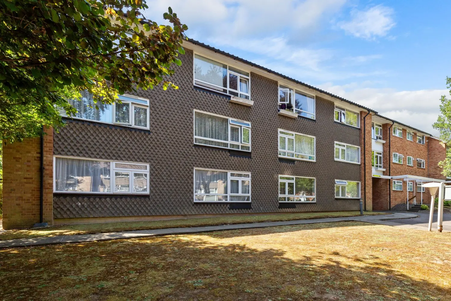 Boston Court flats in Sutton, London SM2