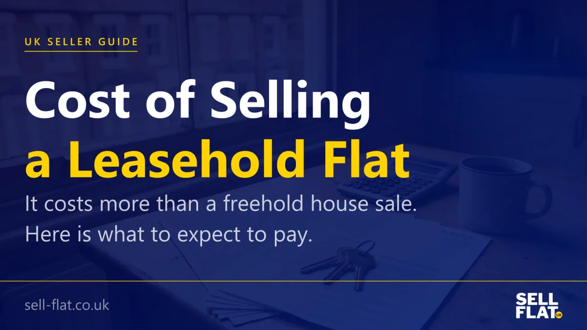 Cost of selling a leasehold flat: it costs more than a freehold house sale