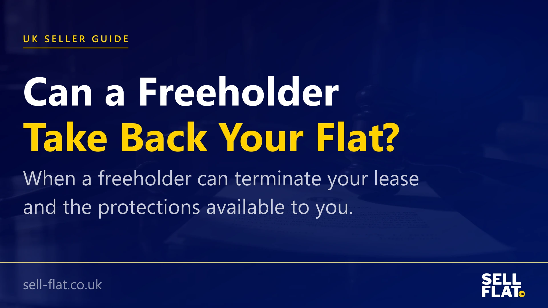 Forfeiture: can a freeholder take back your flat? A guide for leasehold flat owners
