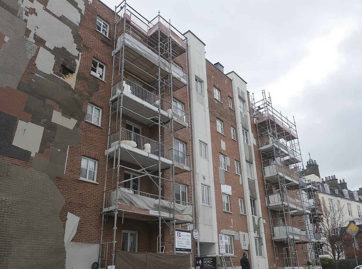 Cladding remediation works