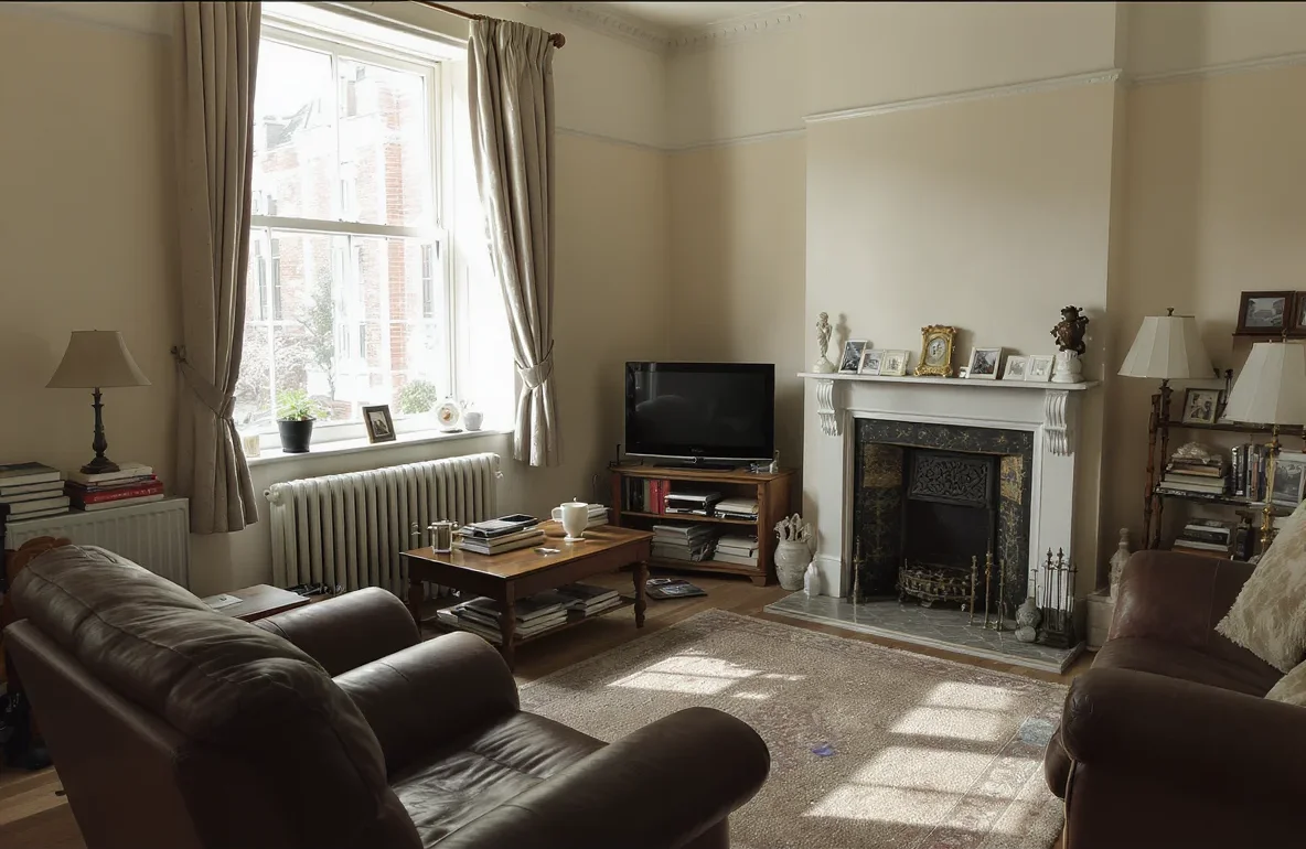 Interior of a flat sold as part of a probate estate