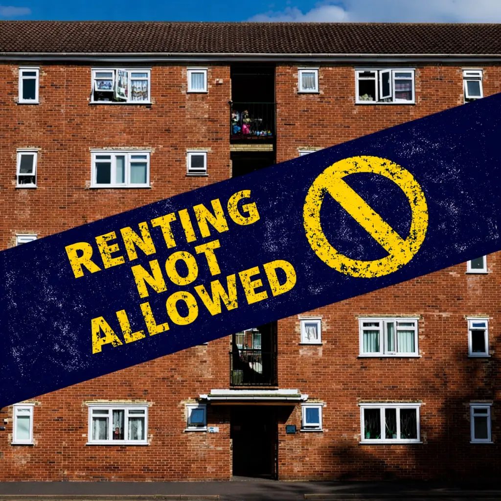 Renting of flat is not allowed