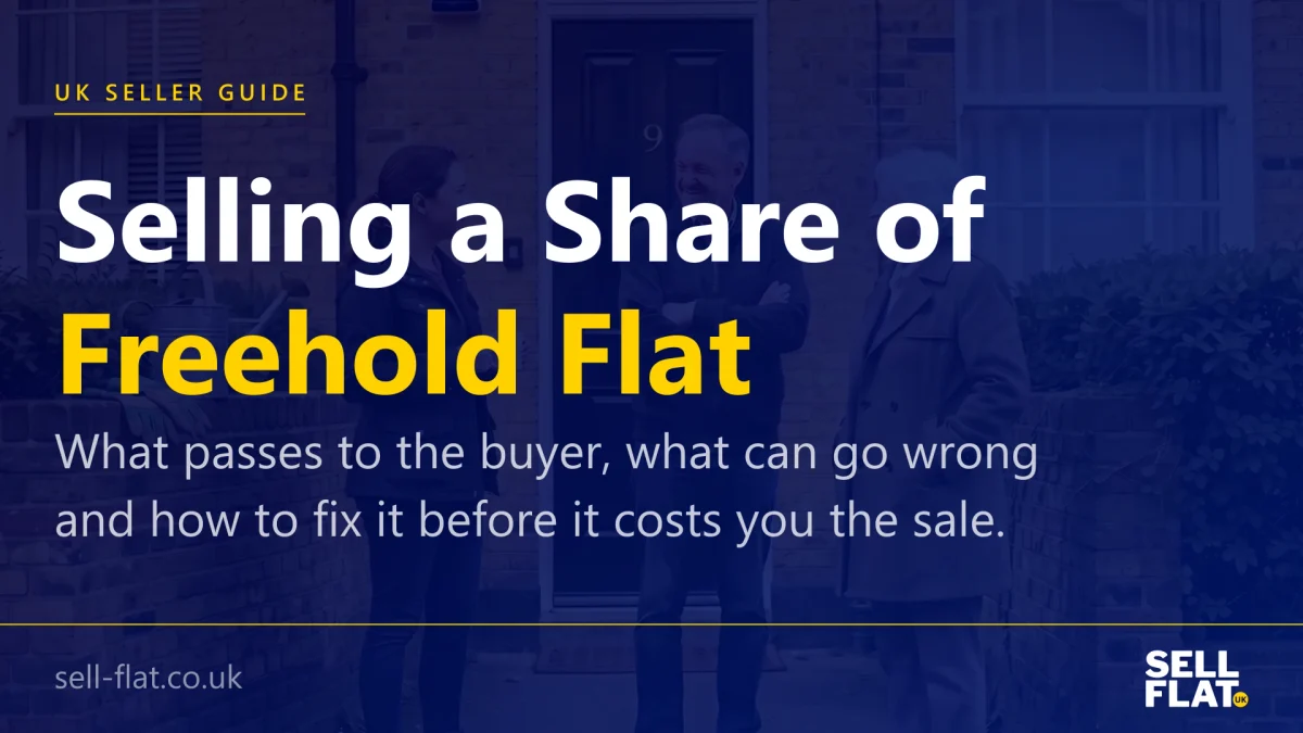 Selling a share of freehold flat: a practical guide