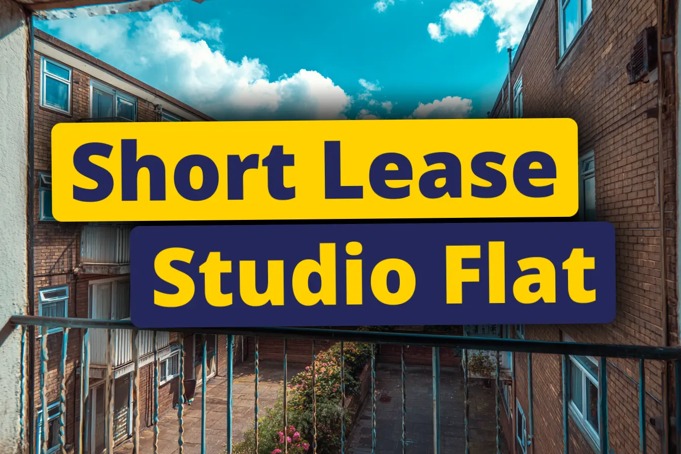 Short lease studio flat