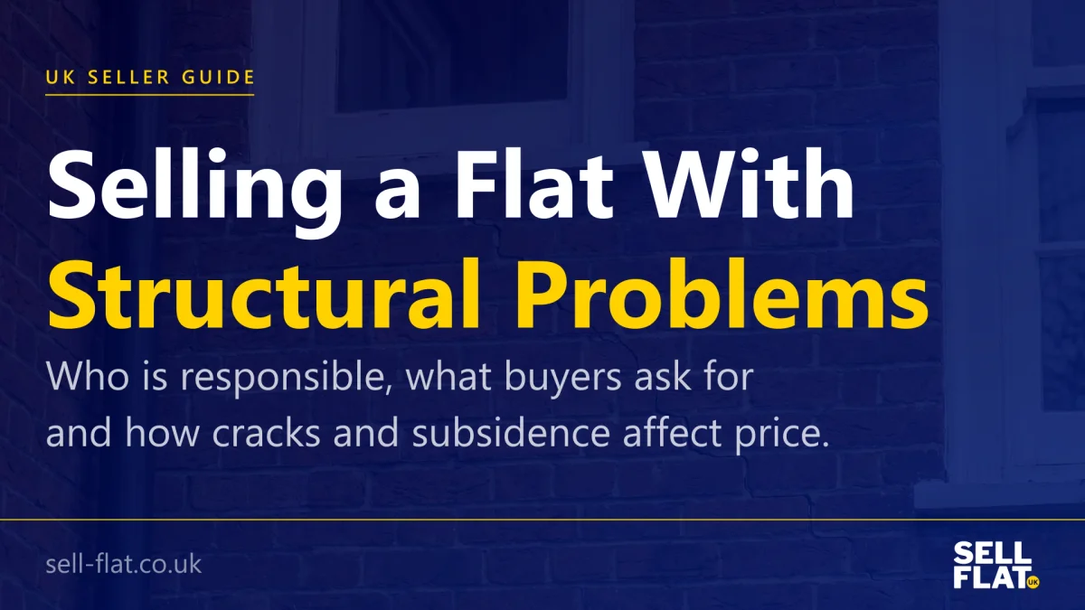 Selling a flat with structural problems: a practical guide