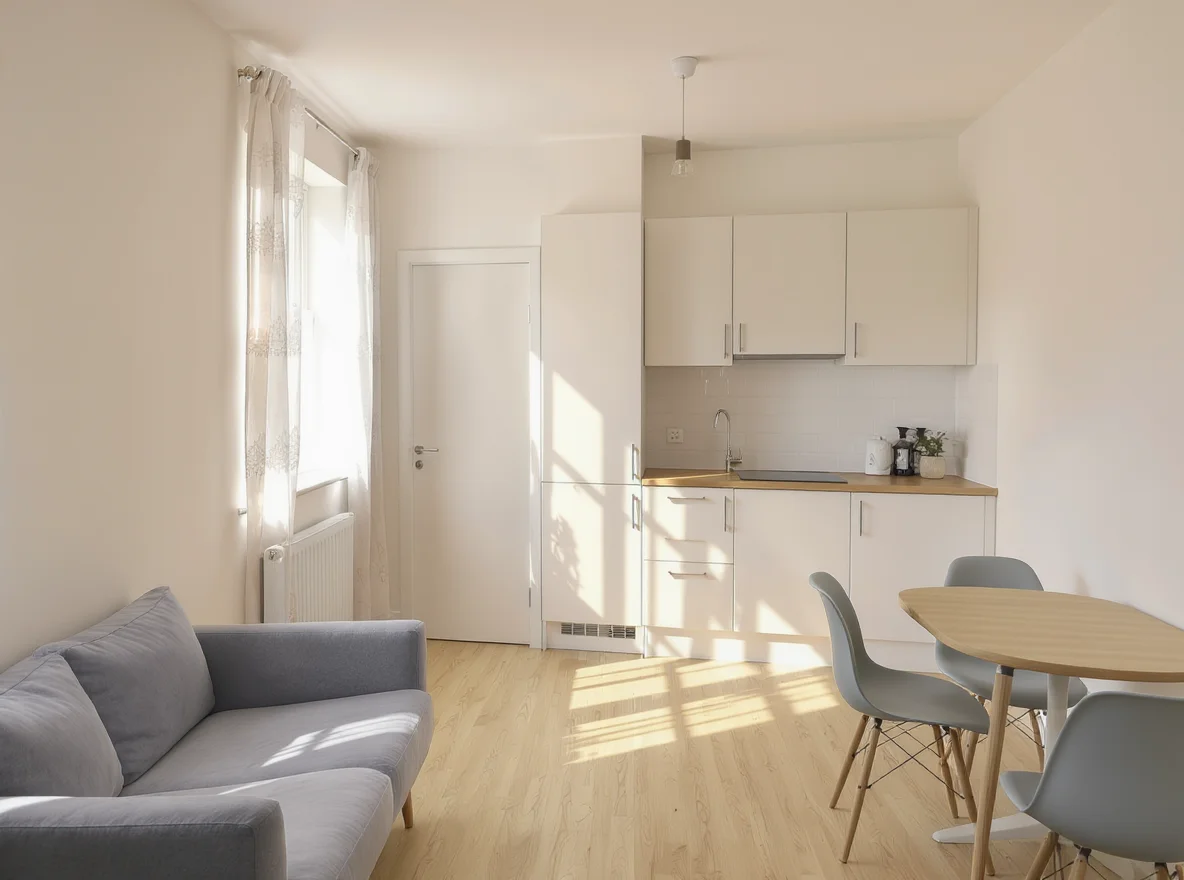 Tiny London studio flat