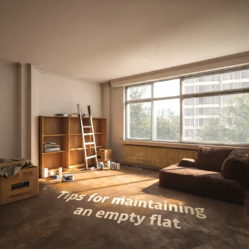 Tips for maintaining an empty flat