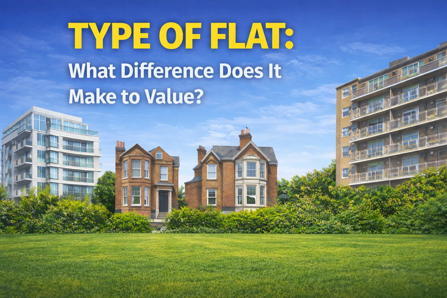 Type of flat - what is the impact on value