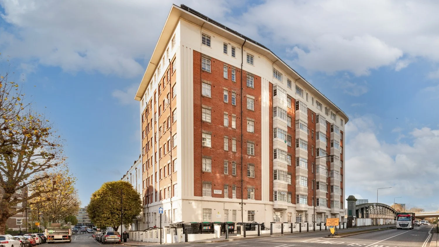 Westbourne Court mansion block in Paddington, London W2